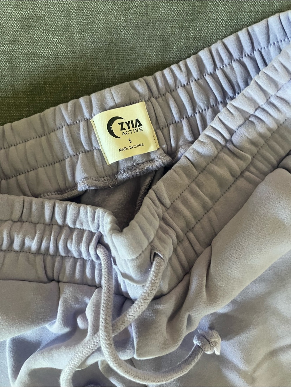Zyia Active Women's Lavender Lounge Shorts - Soft Drawstring Waist Size Small - Picture 3 of 3